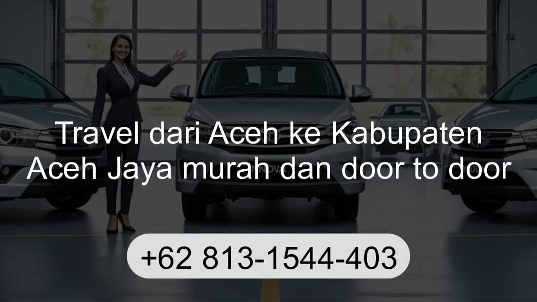 Travel Aceh Kabupaten Aceh Jaya