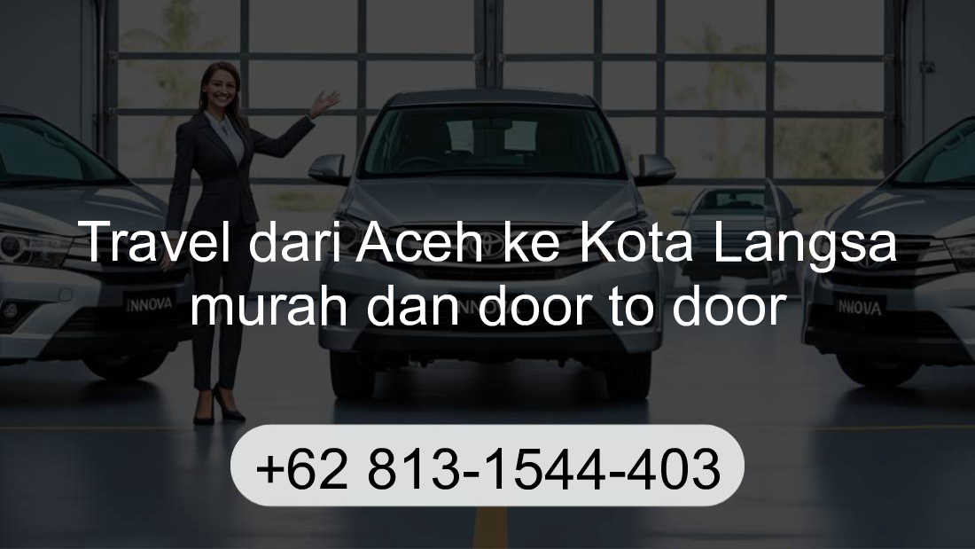 Travel Aceh Kota Langsa