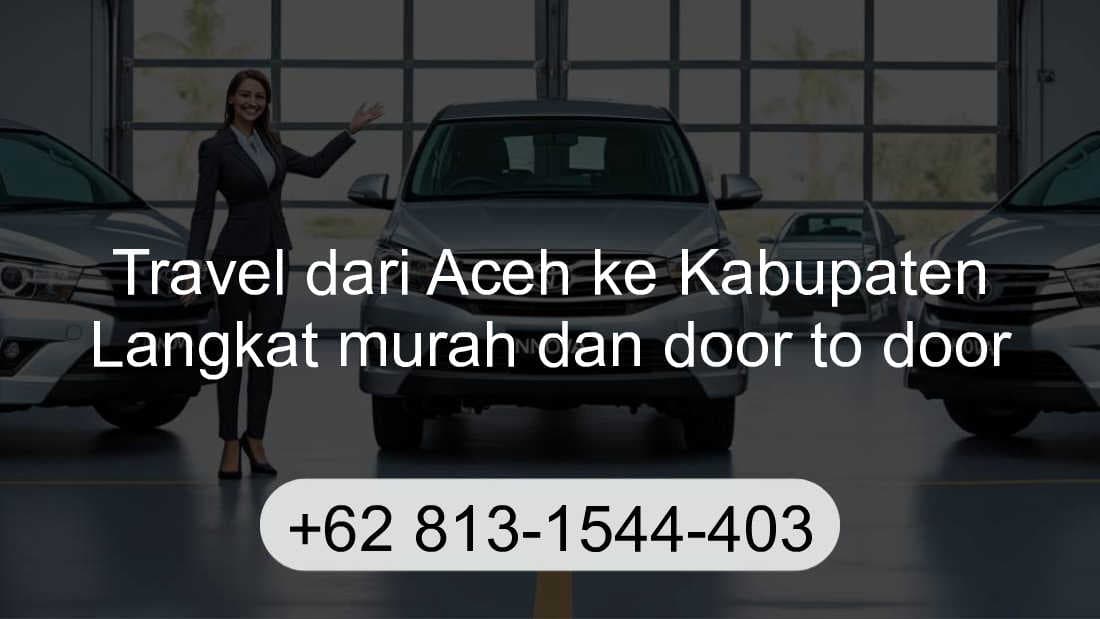 Travel Aceh Kabupaten Langkat