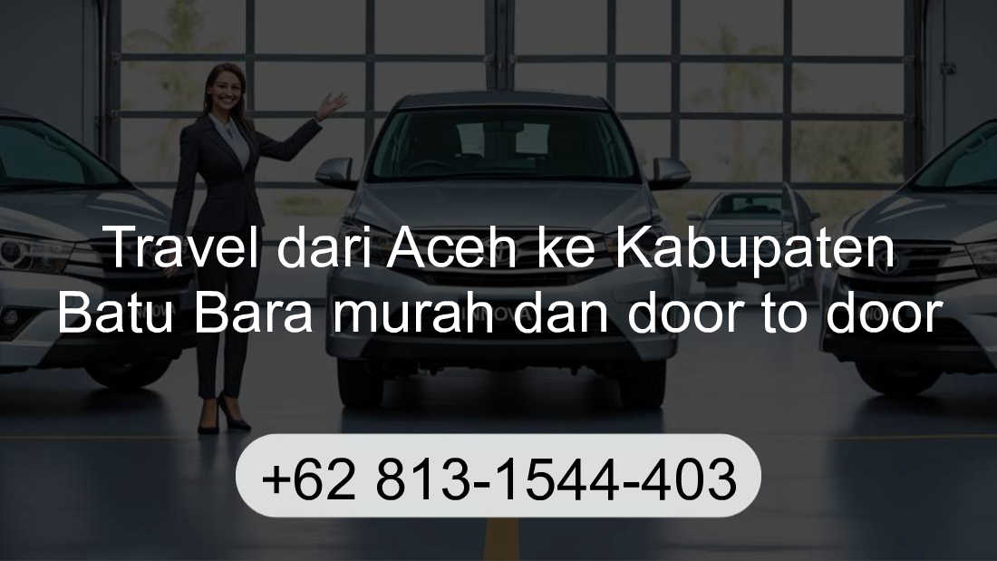 Travel Aceh Kabupaten Batu Bara