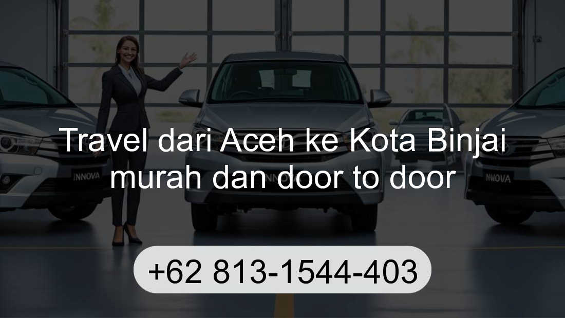 Travel Aceh Kota Binjai