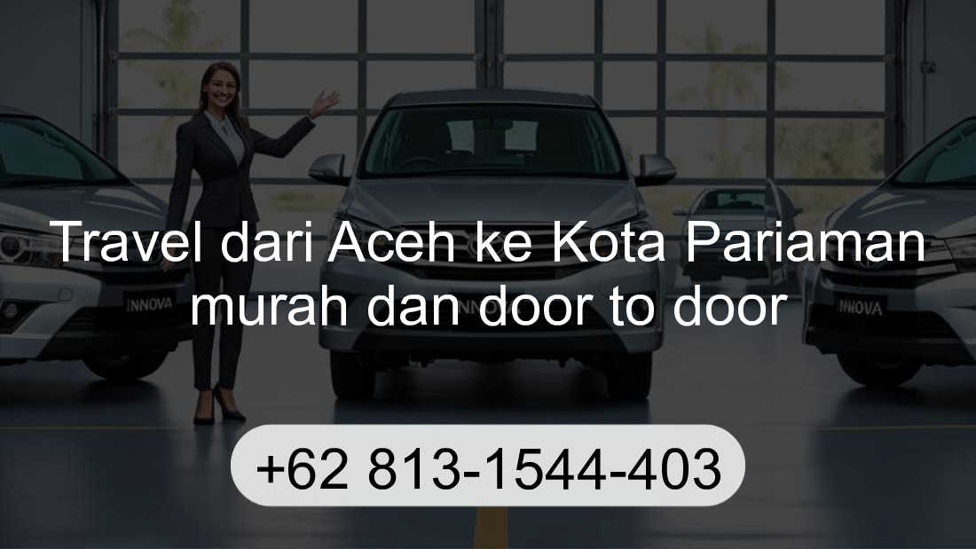 Travel Aceh Kota Pariaman