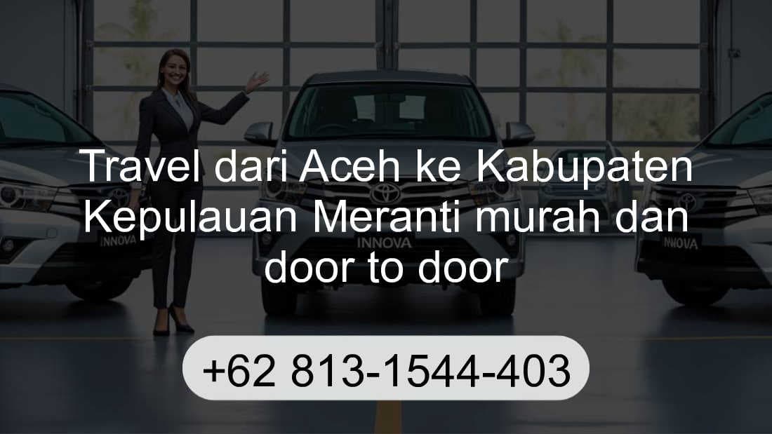 Travel Aceh Kabupaten Kepulauan Meranti