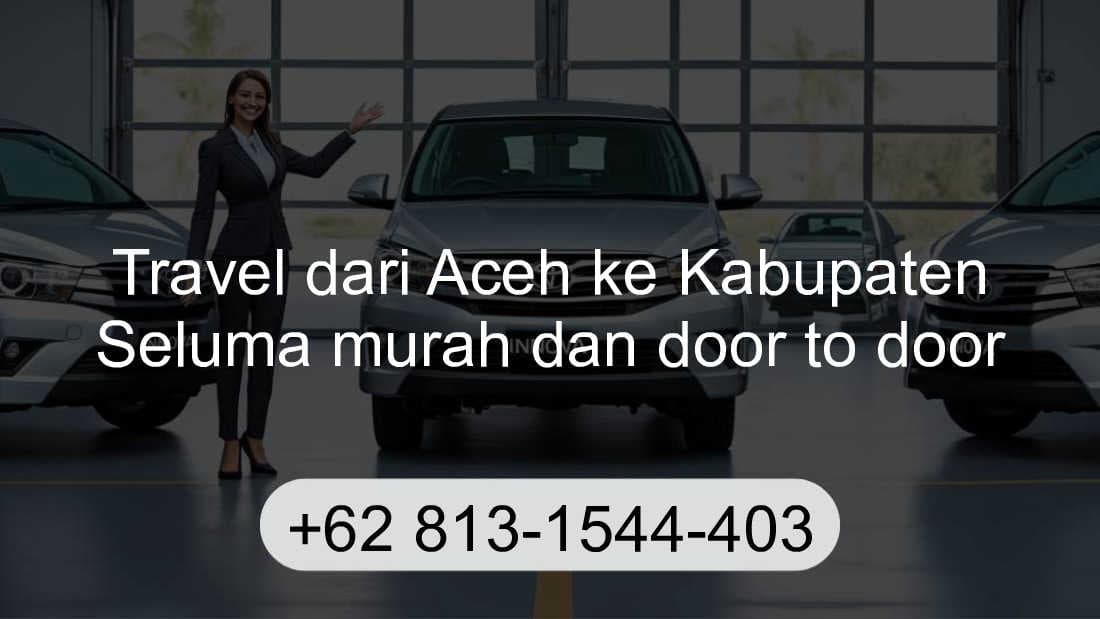 Travel Aceh Kabupaten Seluma