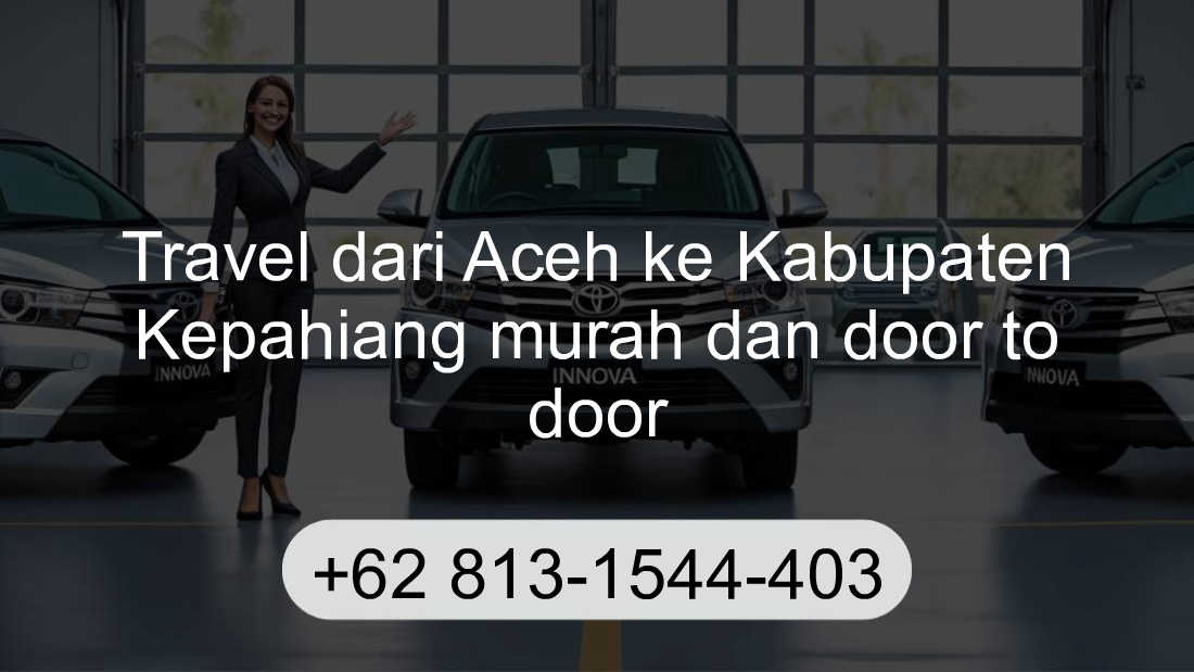 Travel Aceh Kabupaten Kepahiang