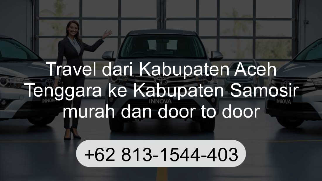 Travel Kabupaten Aceh Tenggara Kabupaten Samosir