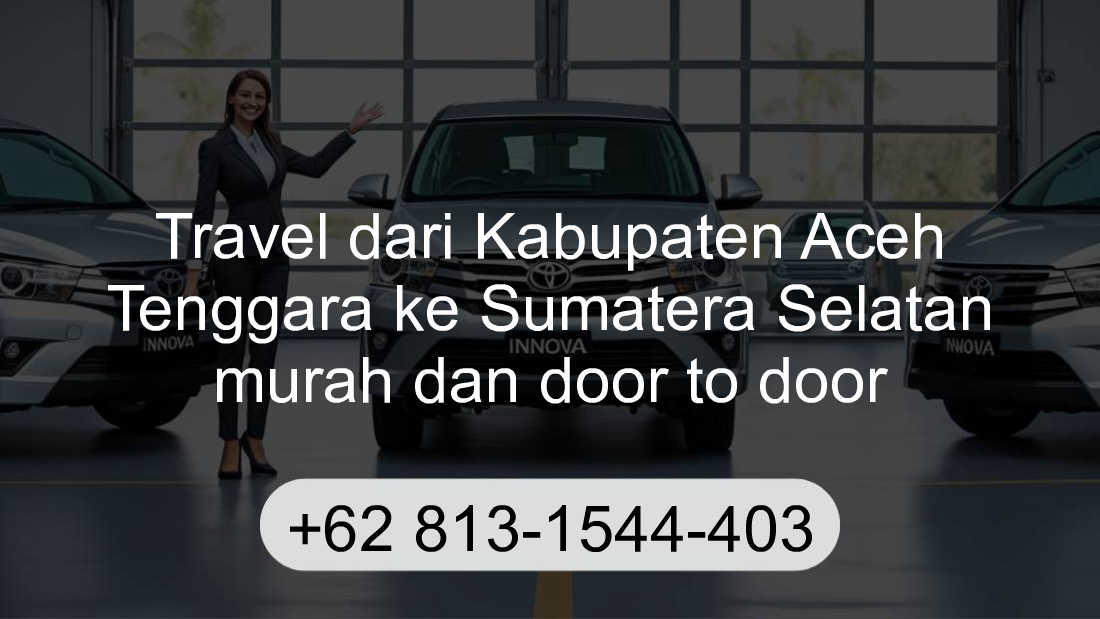 Travel Kabupaten Aceh Tenggara Sumatera Selatan