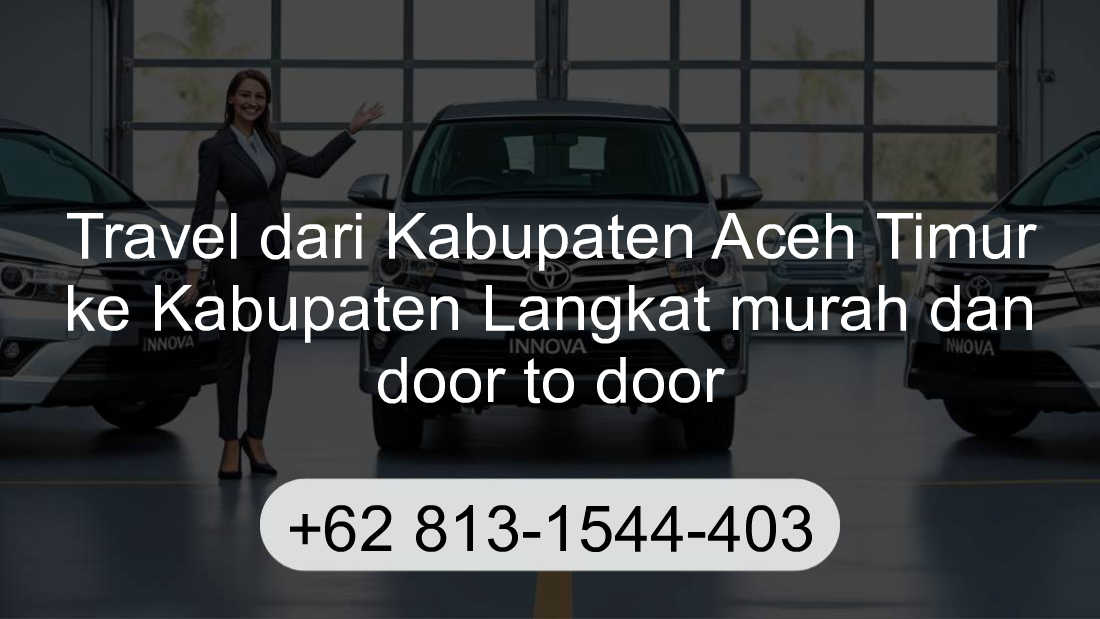 Travel Kabupaten Aceh Timur Kabupaten Langkat