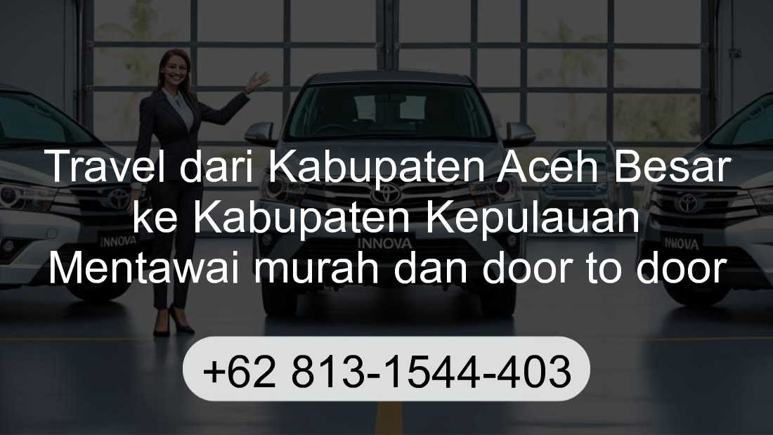 Travel Kabupaten Aceh Besar Kabupaten Kepulauan Mentawai