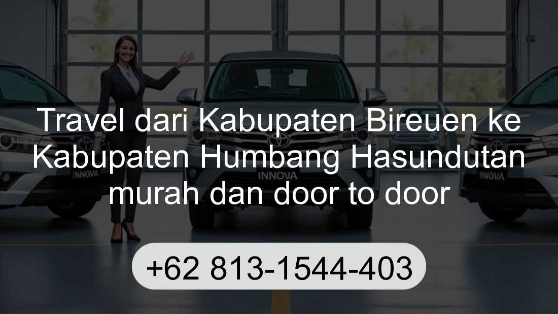 Travel Kabupaten Bireuen Kabupaten Humbang Hasundutan
