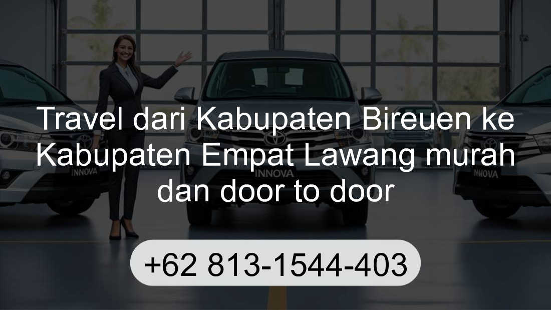 Travel Kabupaten Bireuen Kabupaten Empat Lawang