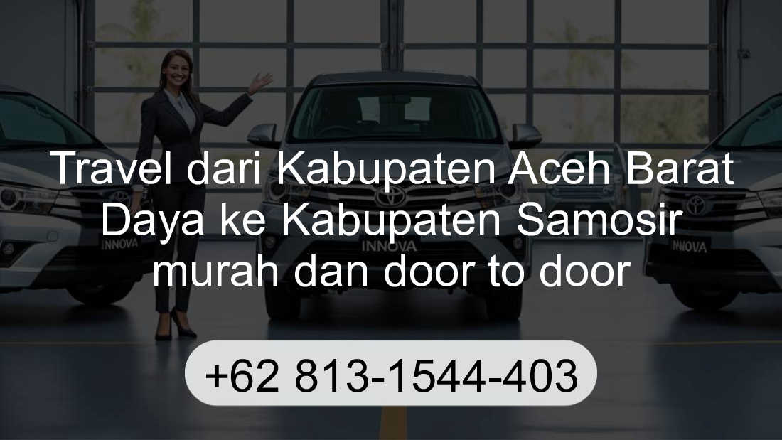 Travel Kabupaten Aceh Barat Daya Kabupaten Samosir