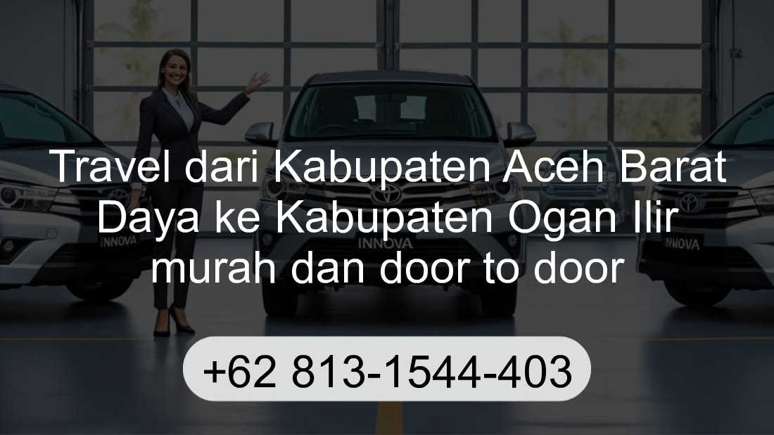 Travel Kabupaten Aceh Barat Daya Kabupaten Ogan Ilir