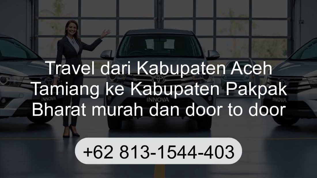 Travel Kabupaten Aceh Tamiang Kabupaten Pakpak Bharat