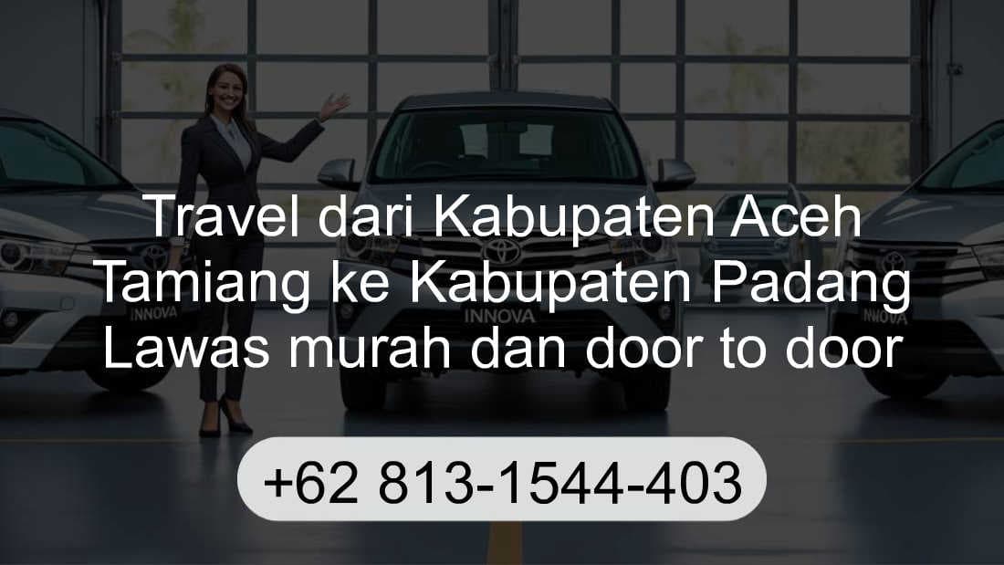 Travel Kabupaten Aceh Tamiang Kabupaten Padang Lawas