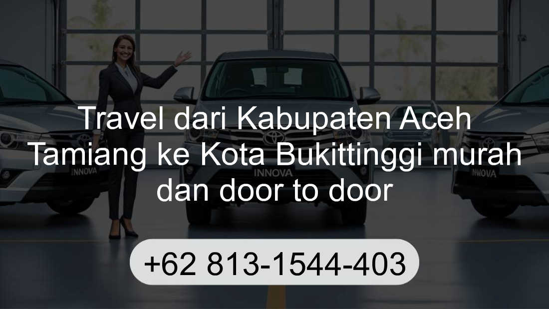 Travel Kabupaten Aceh Tamiang Kota Bukittinggi