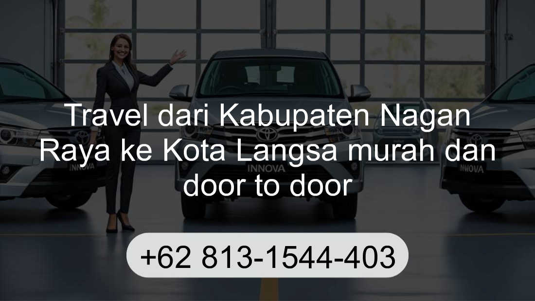 Travel Kabupaten Nagan Raya Kota Langsa