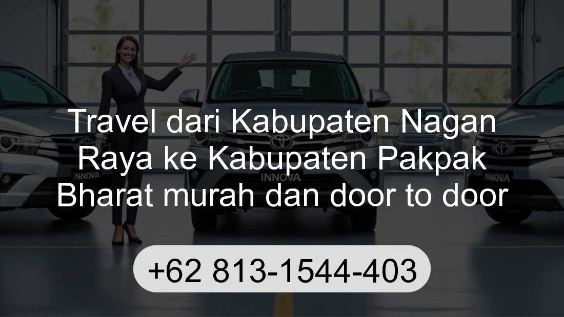 Travel Kabupaten Nagan Raya Kabupaten Pakpak Bharat