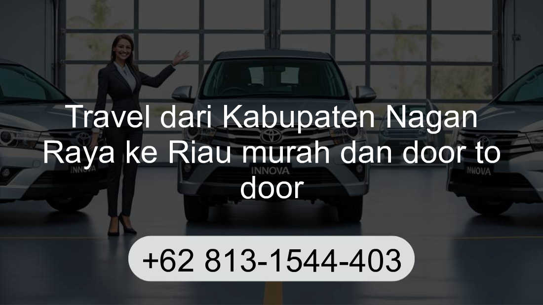 Travel Kabupaten Nagan Raya Riau