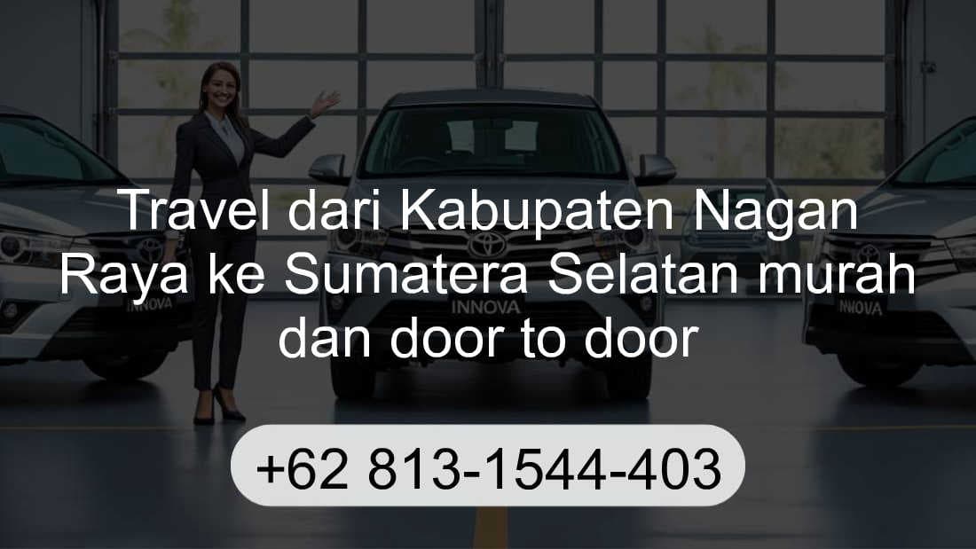 Travel Kabupaten Nagan Raya Sumatera Selatan