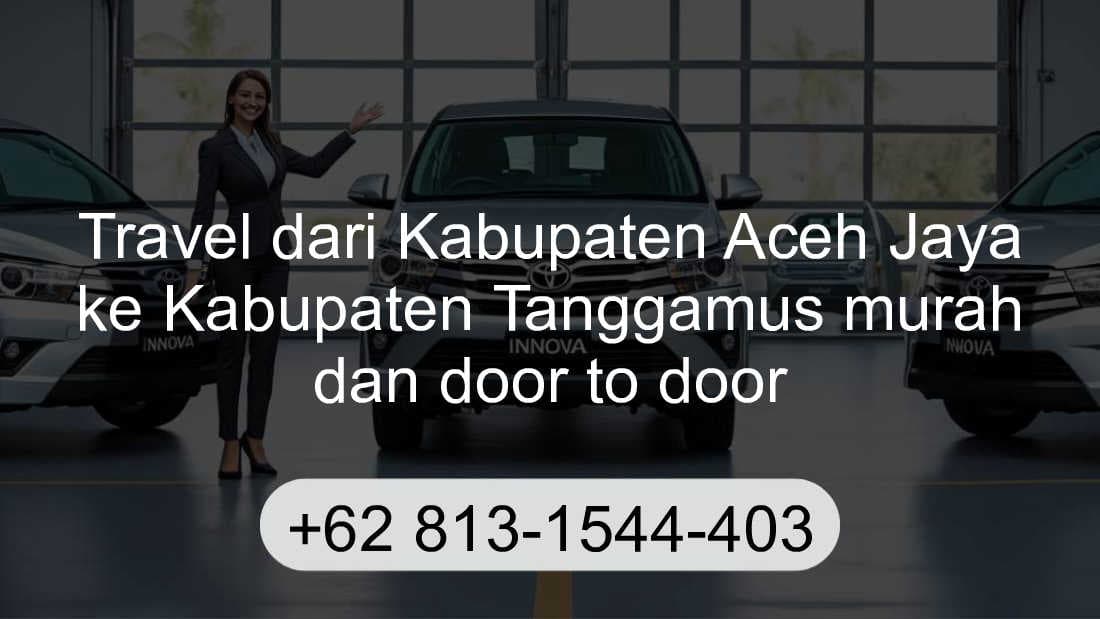 Travel Kabupaten Aceh Jaya Kabupaten Tanggamus