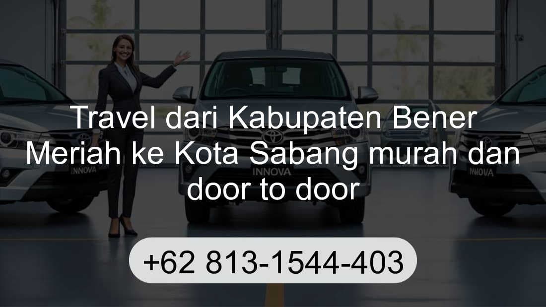 Travel Kabupaten Bener Meriah Kota Sabang