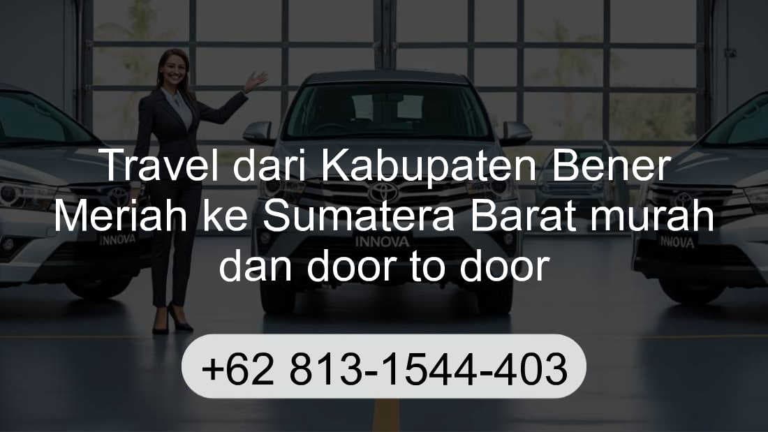 Travel Kabupaten Bener Meriah Sumatera Barat