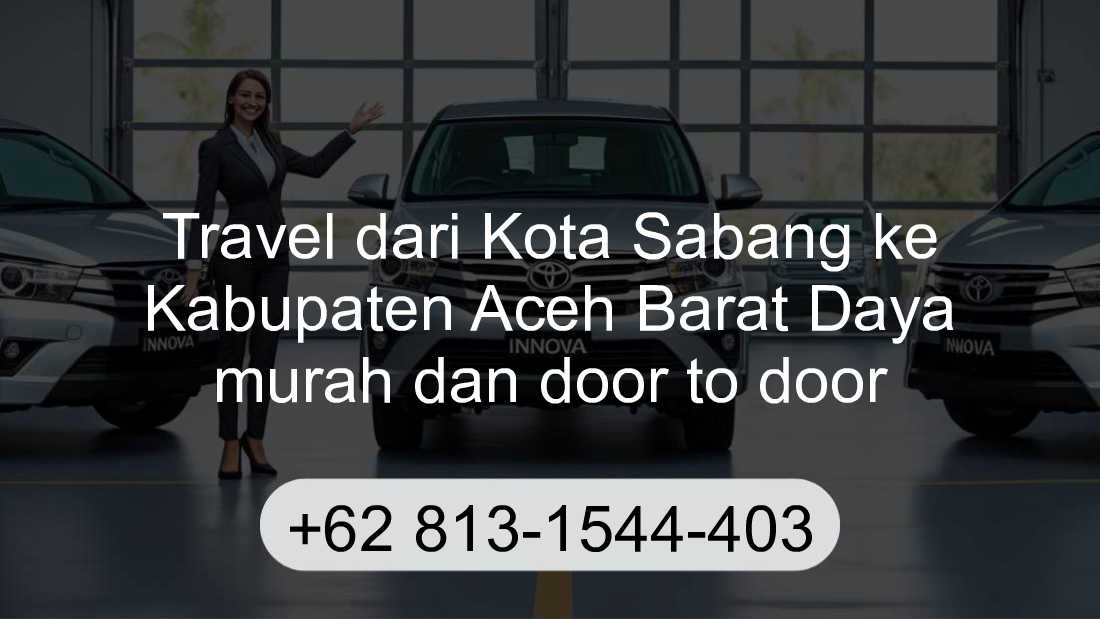Travel Kota Sabang Kabupaten Aceh Barat Daya
