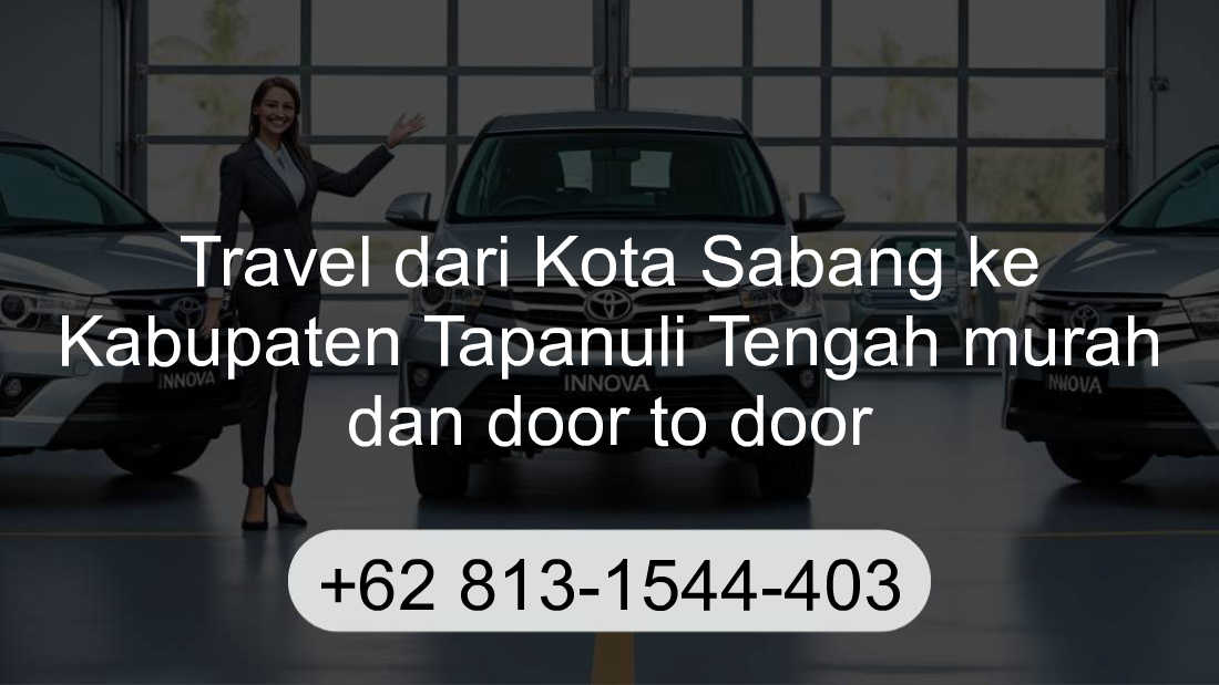 Travel Kota Sabang Kabupaten Tapanuli Tengah