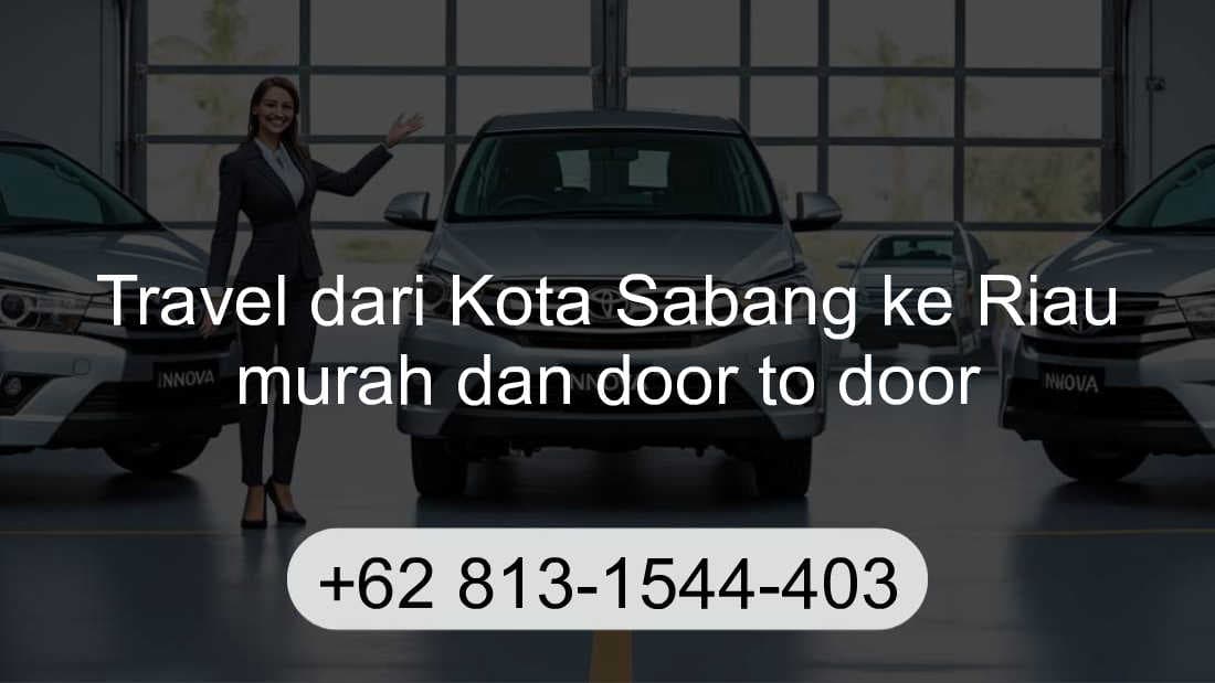 Travel Kota Sabang Riau