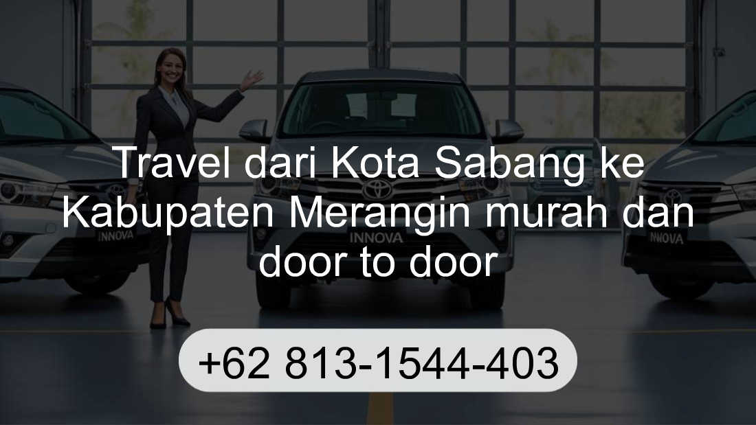 Travel Kota Sabang Kabupaten Merangin