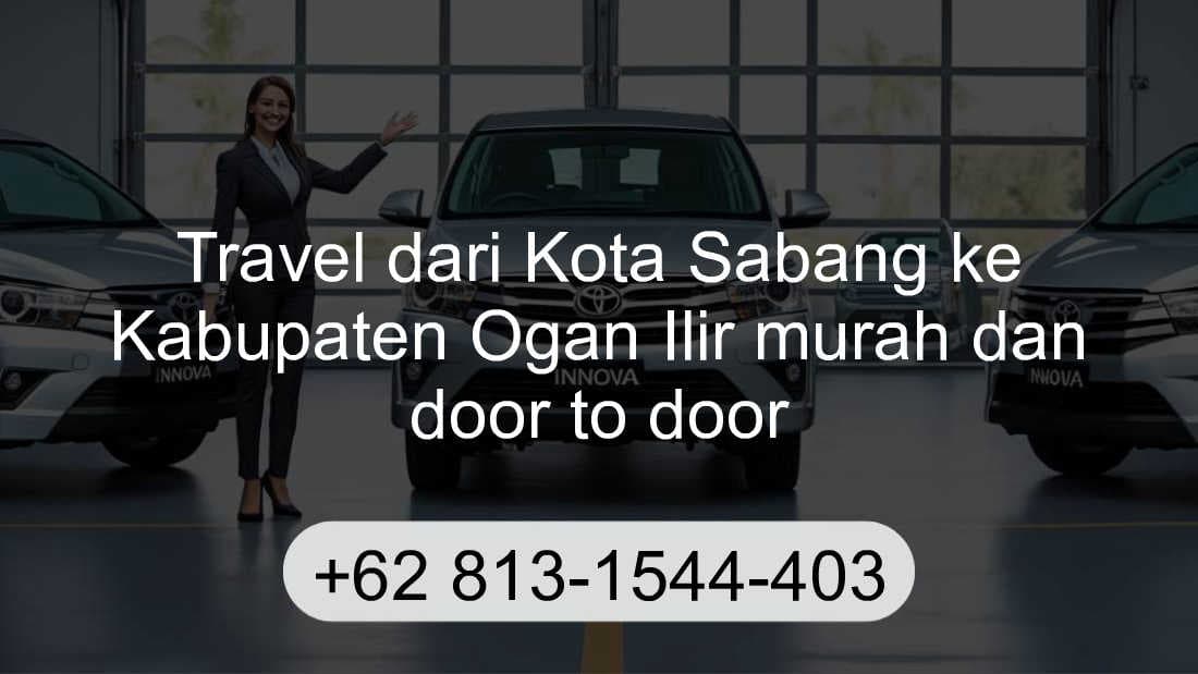 Travel Kota Sabang Kabupaten Ogan Ilir