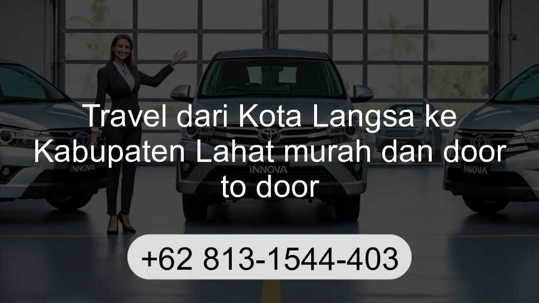 Travel Kota Langsa Kabupaten Lahat