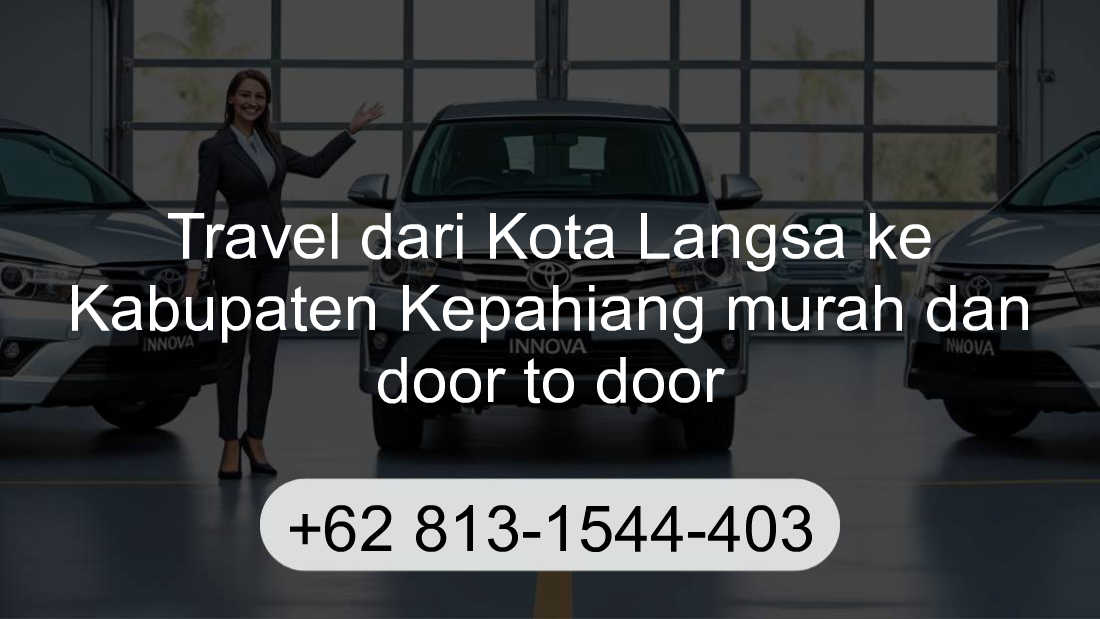 Travel Kota Langsa Kabupaten Kepahiang