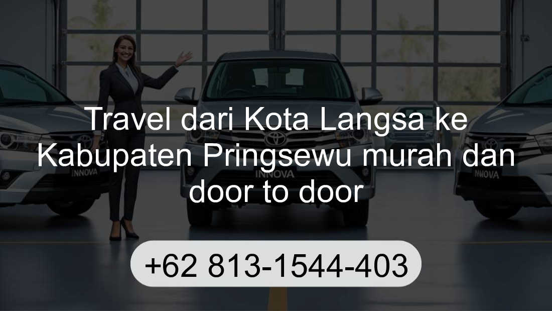 Travel Kota Langsa Kabupaten Pringsewu