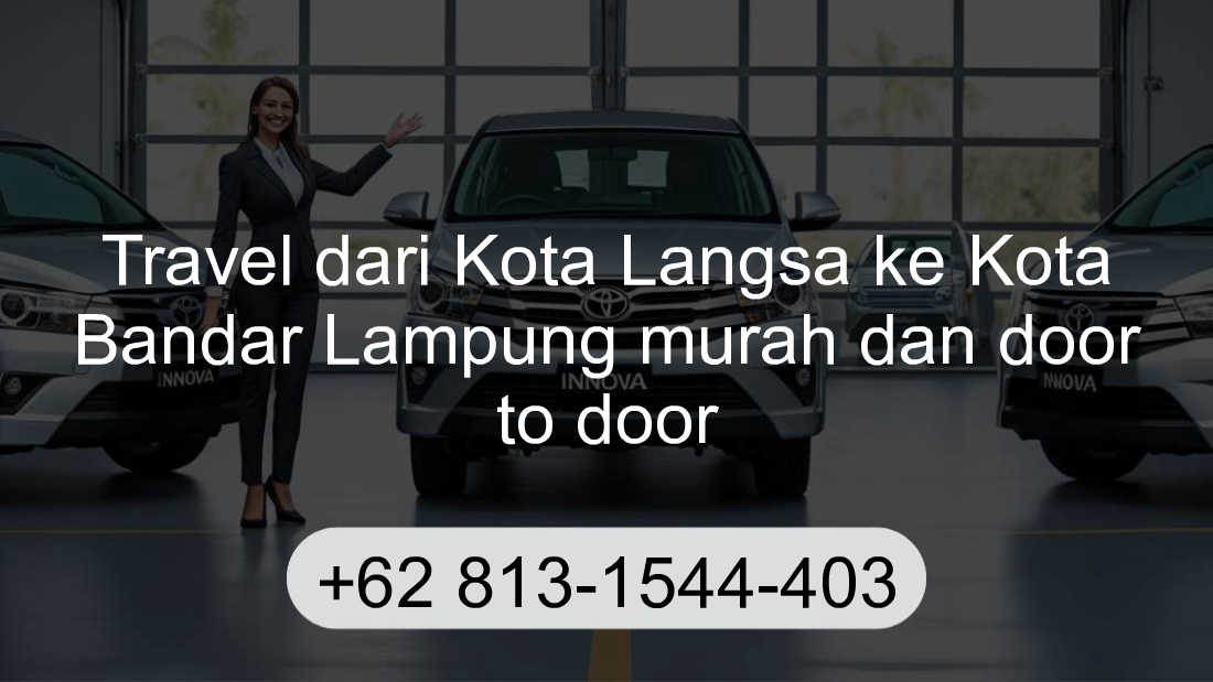 Travel Kota Langsa Kota Bandar Lampung