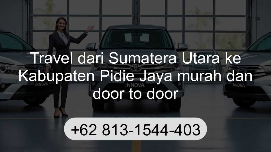 Travel Sumatera Utara Kabupaten Pidie Jaya