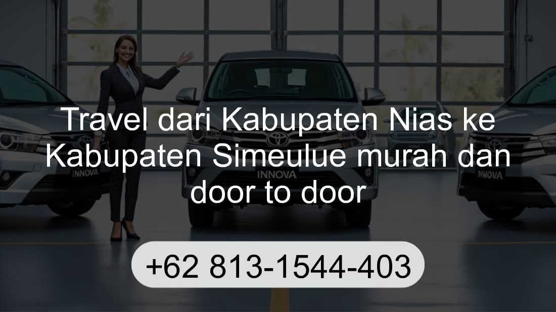 Travel Kabupaten Nias Kabupaten Simeulue