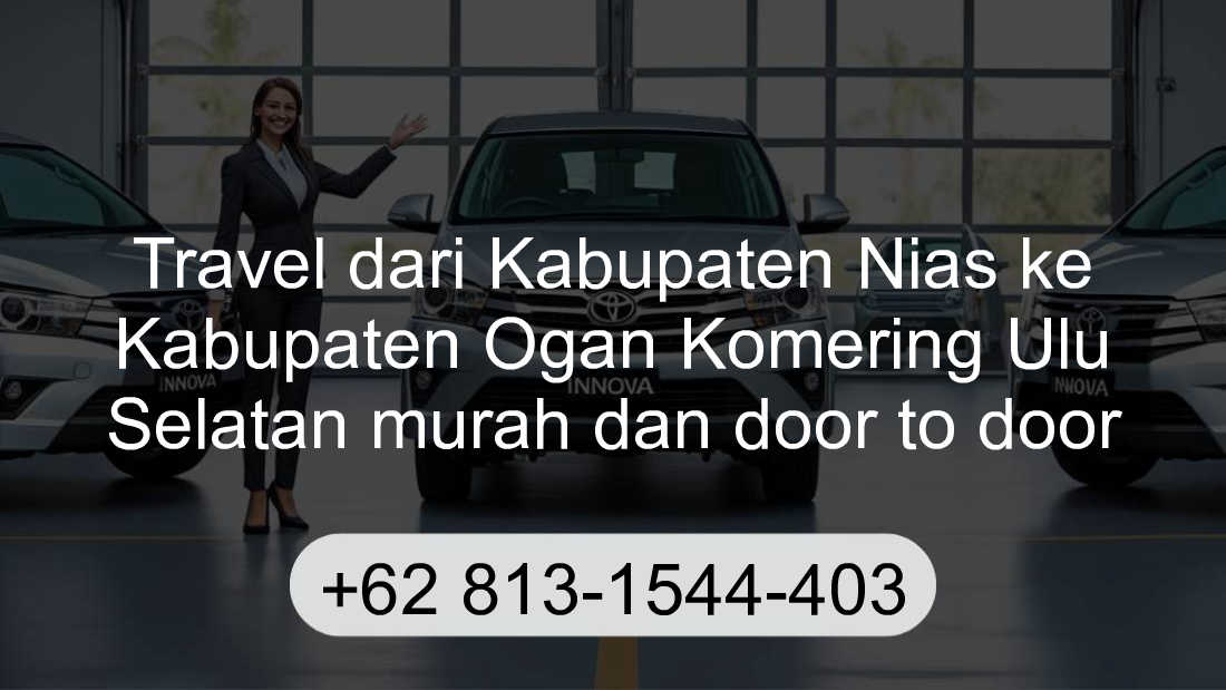 Travel Kabupaten Nias Kabupaten Ogan Komering Ulu Selatan