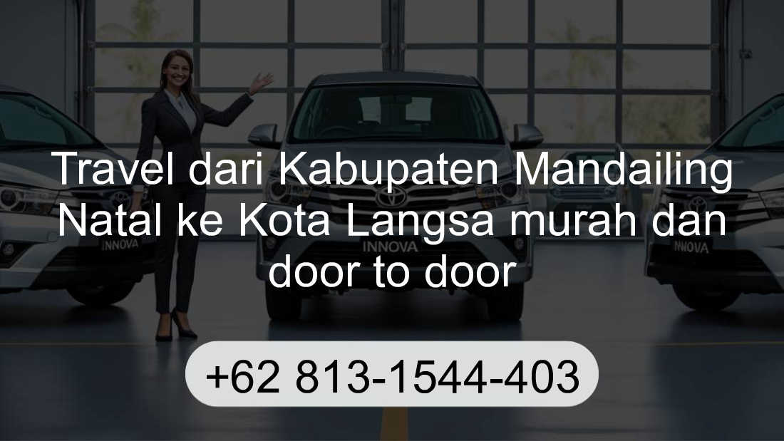 Travel Kabupaten Mandailing Natal Kota Langsa