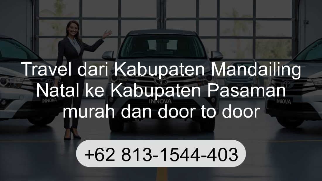 Travel Kabupaten Mandailing Natal Kabupaten Pasaman