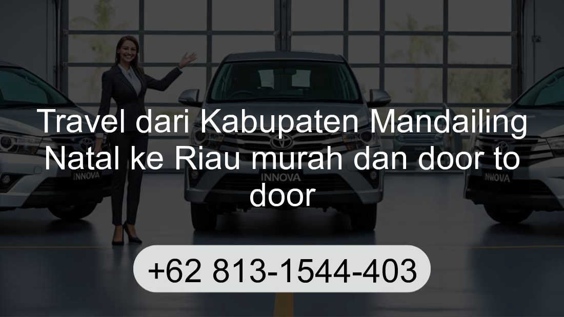 Travel Kabupaten Mandailing Natal Riau