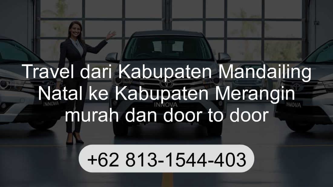 Travel Kabupaten Mandailing Natal Kabupaten Merangin
