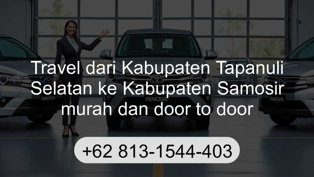 Travel Kabupaten Tapanuli Selatan Kabupaten Samosir