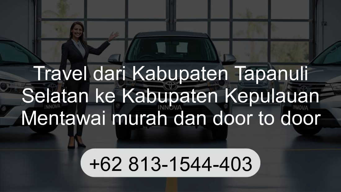 Travel Kabupaten Tapanuli Selatan Kabupaten Kepulauan Mentawai