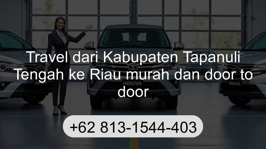 Travel Kabupaten Tapanuli Tengah Riau
