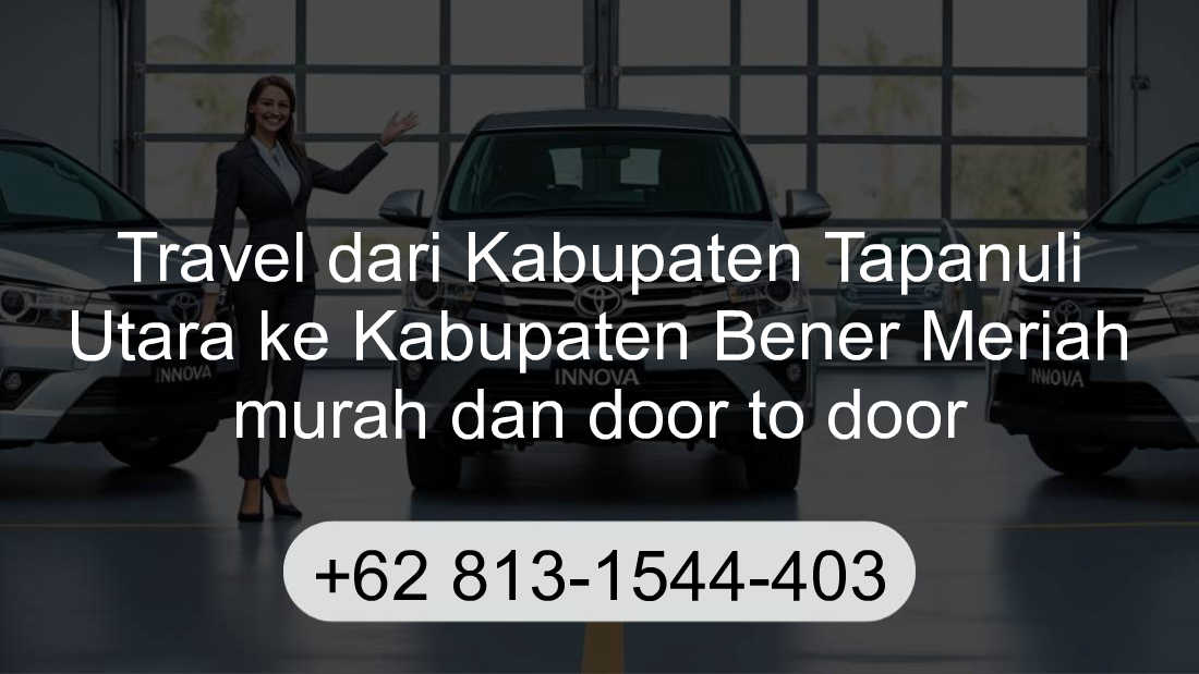 Travel Kabupaten Tapanuli Utara Kabupaten Bener Meriah