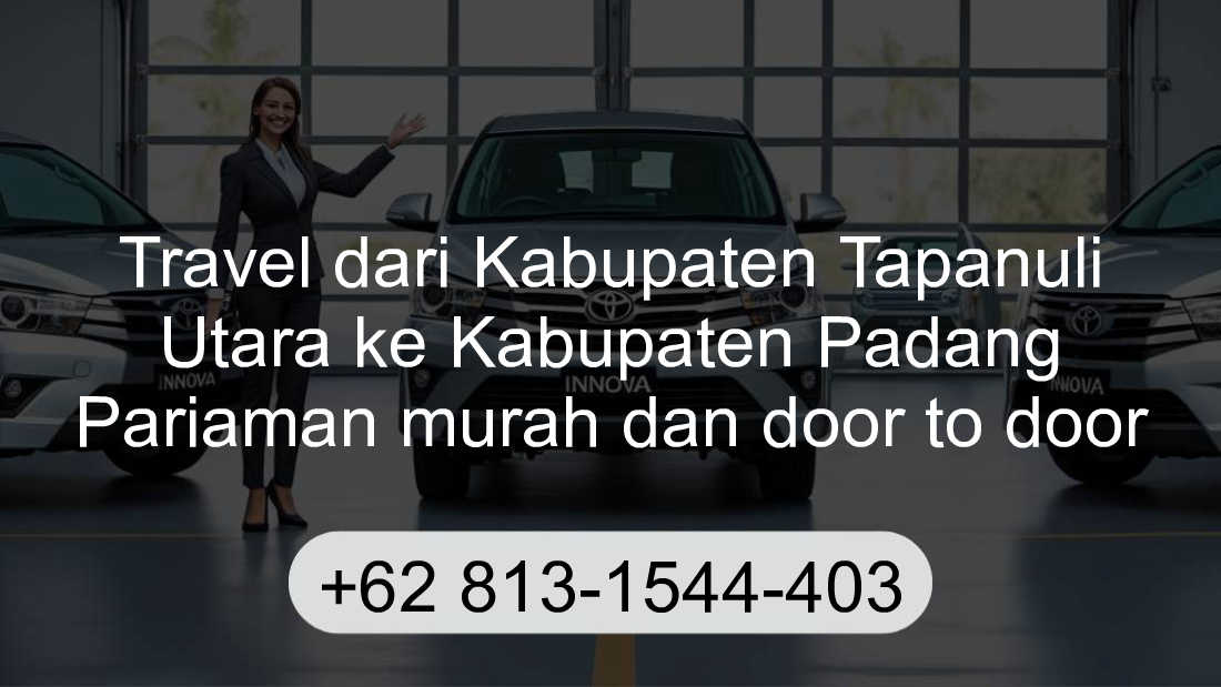 Travel Kabupaten Tapanuli Utara Kabupaten Padang Pariaman