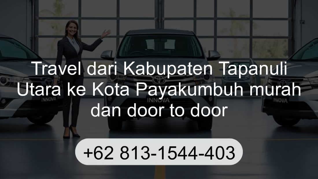 Travel Kabupaten Tapanuli Utara Kota Payakumbuh