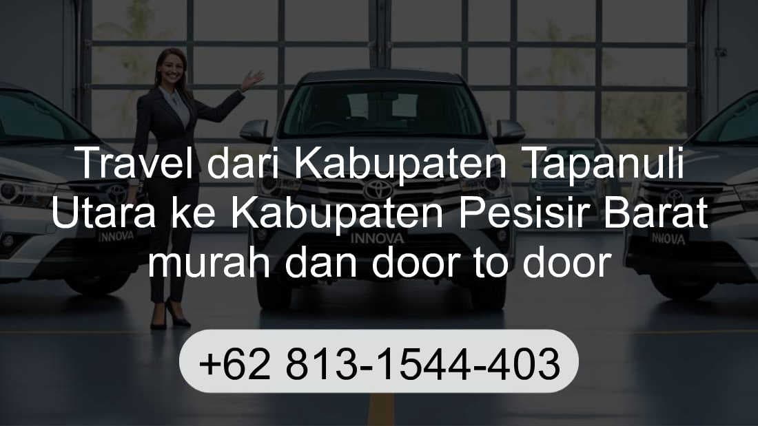 Travel Kabupaten Tapanuli Utara Kabupaten Pesisir Barat